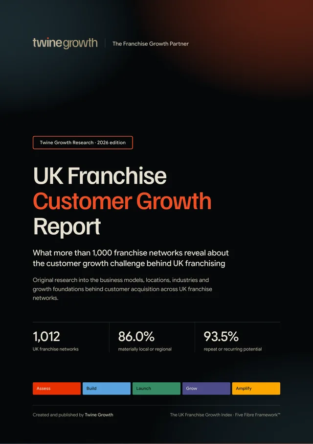 Cover of the UK Franchise Customer Growth Report