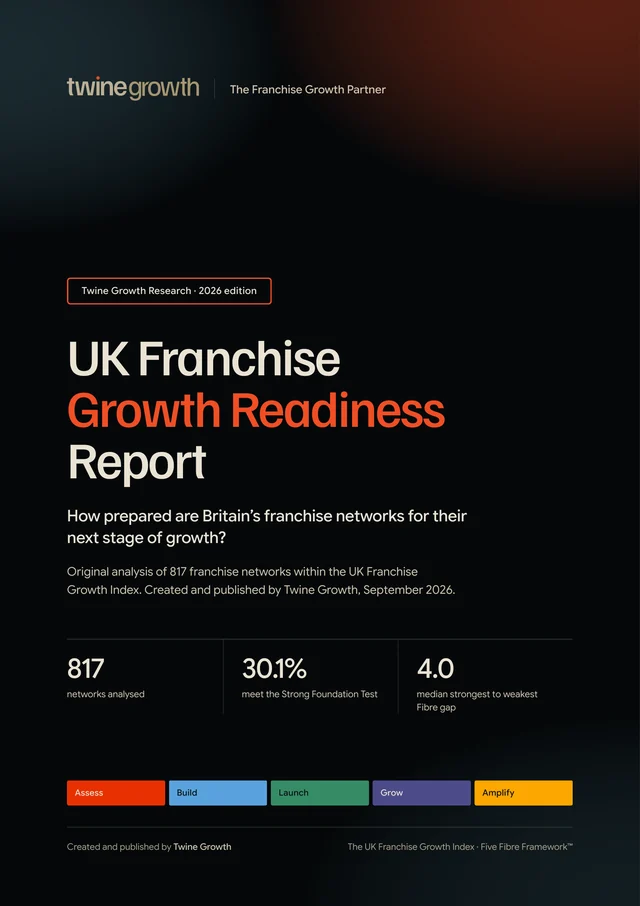 Cover of the UK Franchise Growth Readiness Report